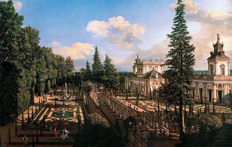 BELLOTTO, Bernardo Wilanow Palace as seen from north-east china oil painting image